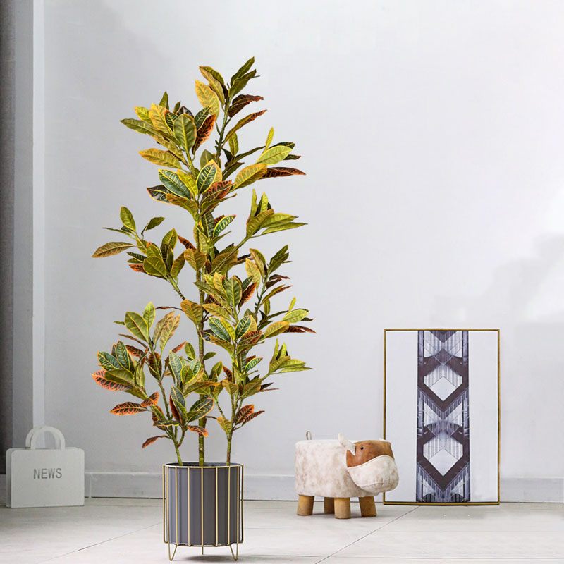 Ficus Lyrata Tree - 120cm Large Fake Ficus Tree Artificial