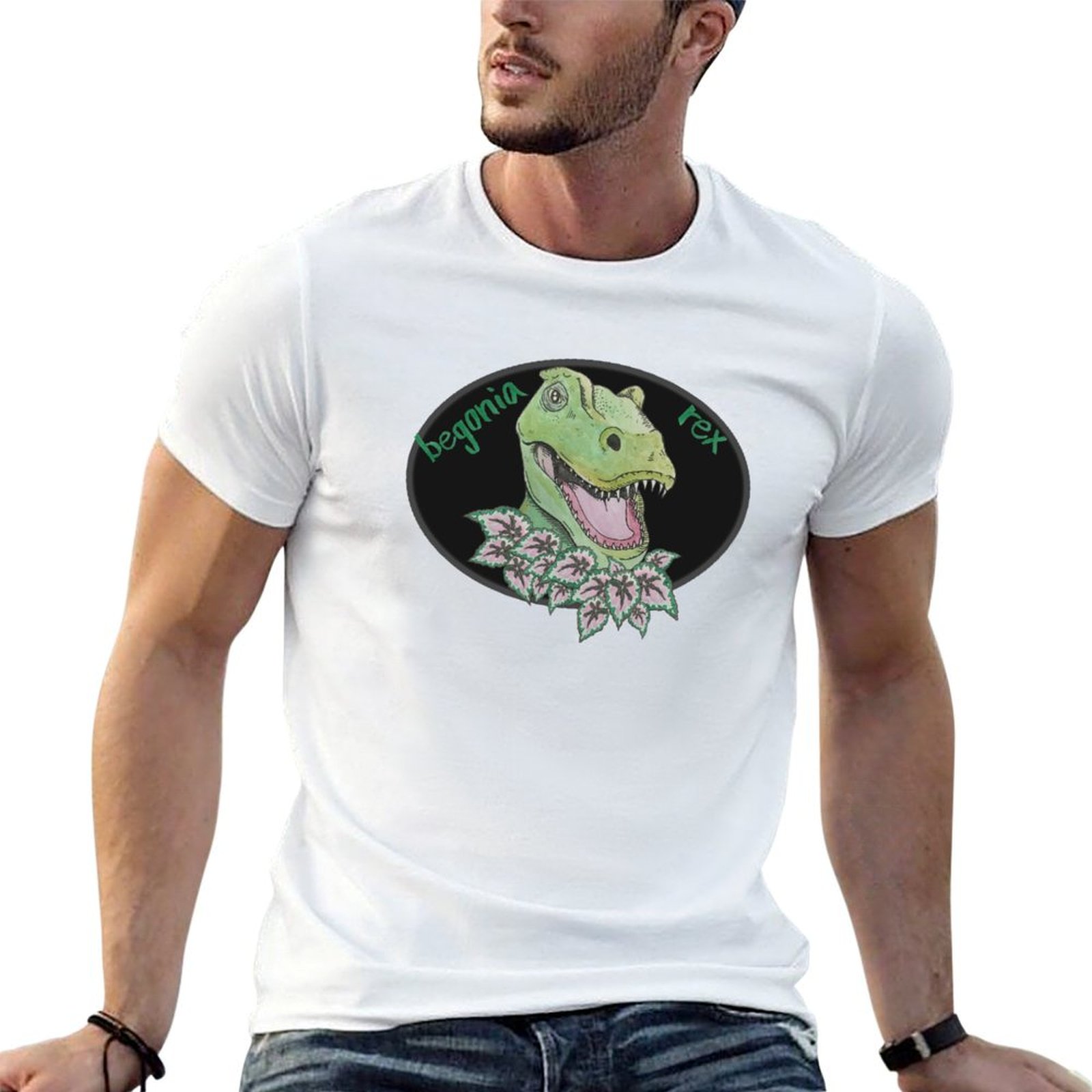 Begonia Rex - T rex begonia T-Shirt Basic Solid
