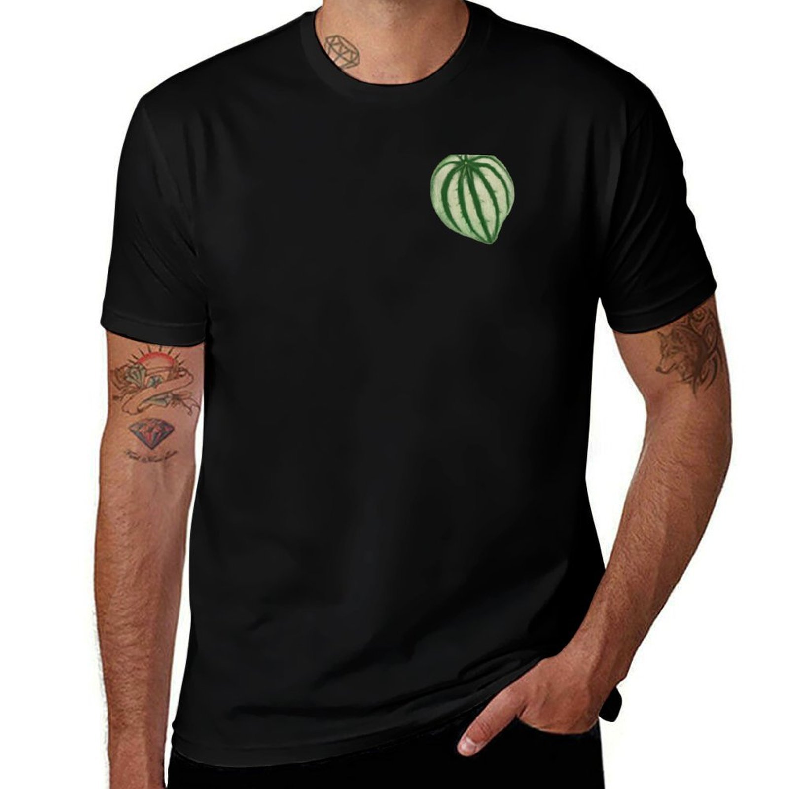 Peperomia Watermelon - Watermelon Peperomia T-Shirt Casual Daily Graphic