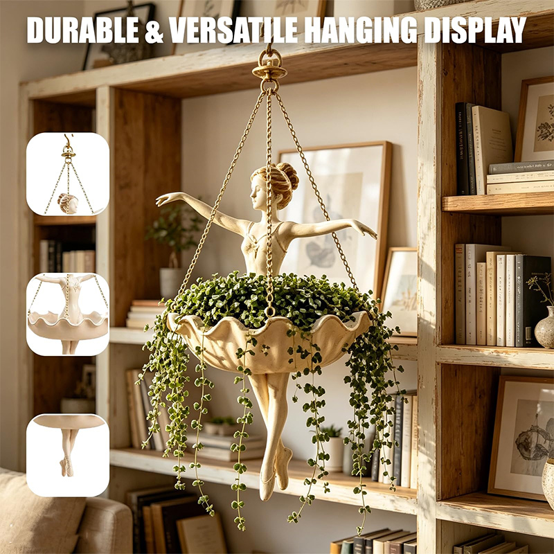 Ballet Dancer Hanging Planter  - Spider Plant Hanging ulasan dan harga