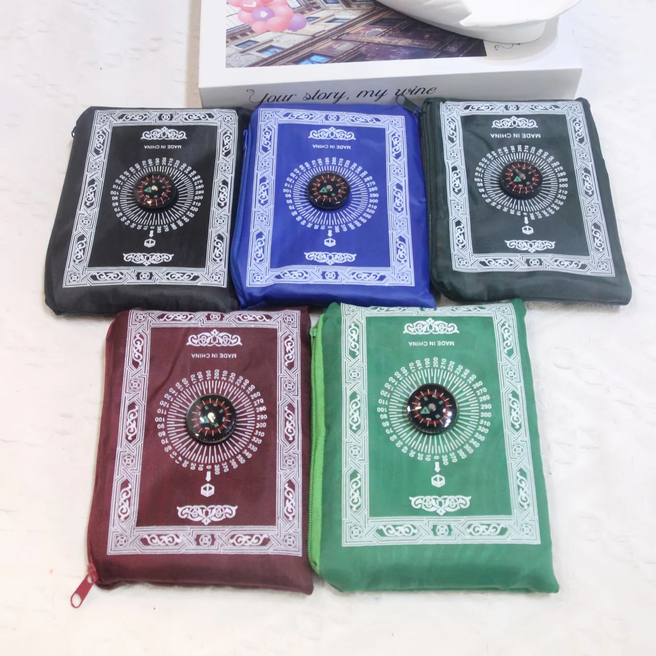 5pcs Portable Prayer Rug with  - Maranta Prayer Plant ulasan dan harga