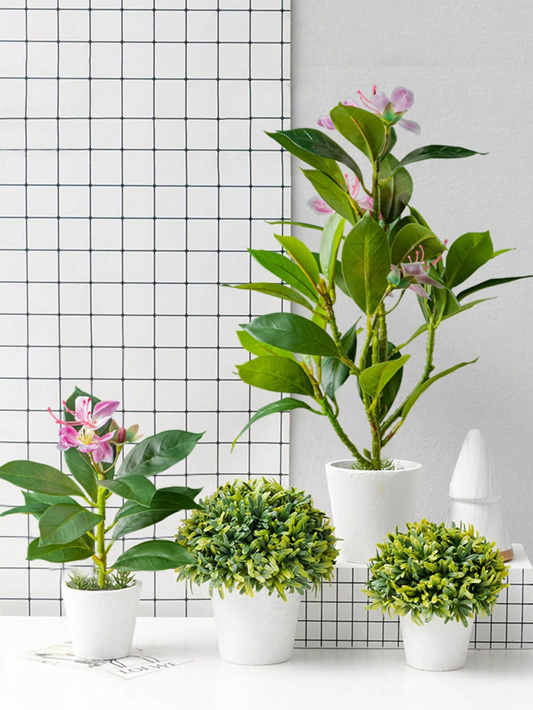 21-40cm Artificial Azaleas Pla - Ficus Lyrata Tree ulasan dan harga