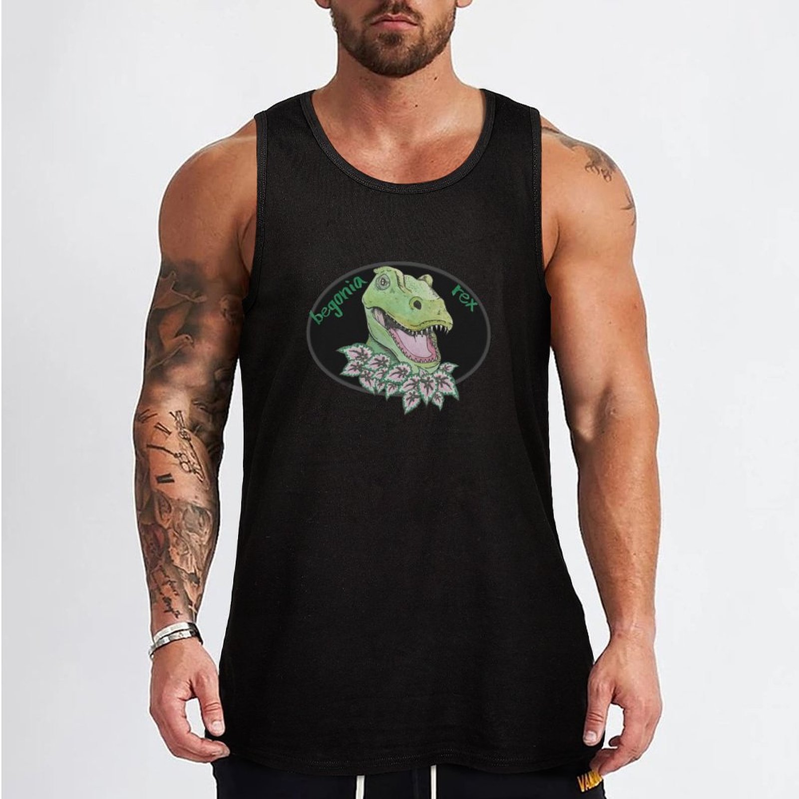 T rex begonia Tank Top Street  - Begonia Rex ulasan dan harga