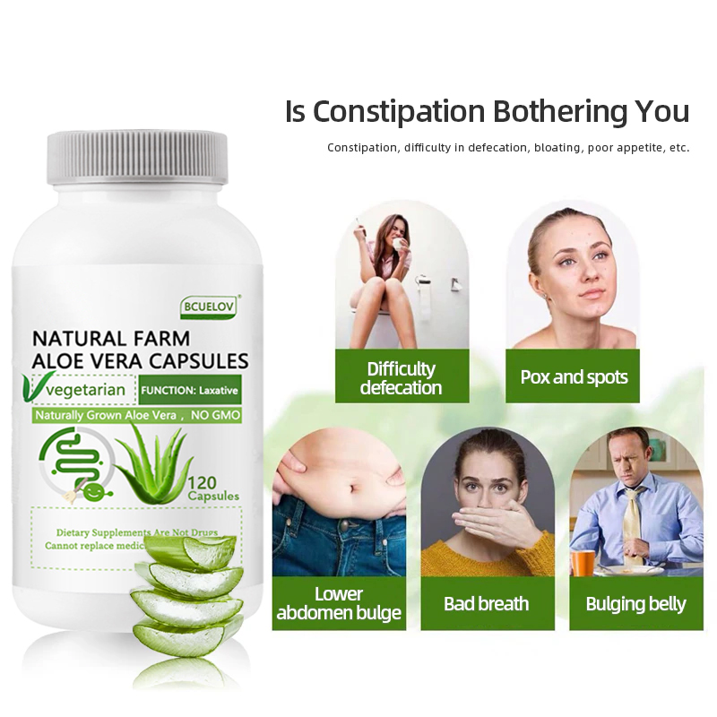 Natural Farm Aloe Vera Capsule - Aloe Vera Pot ulasan dan harga
