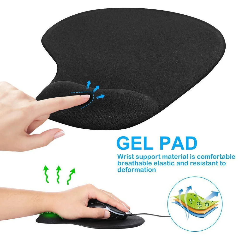 Wrist Guard Mouse Pad Office D - Tradescantia Purple ulasan dan harga