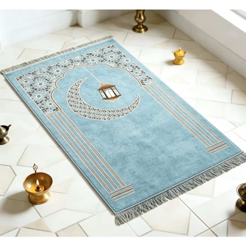 Islamic Floral Prayer Mat, Eas - Maranta Prayer Plant ulasan dan harga