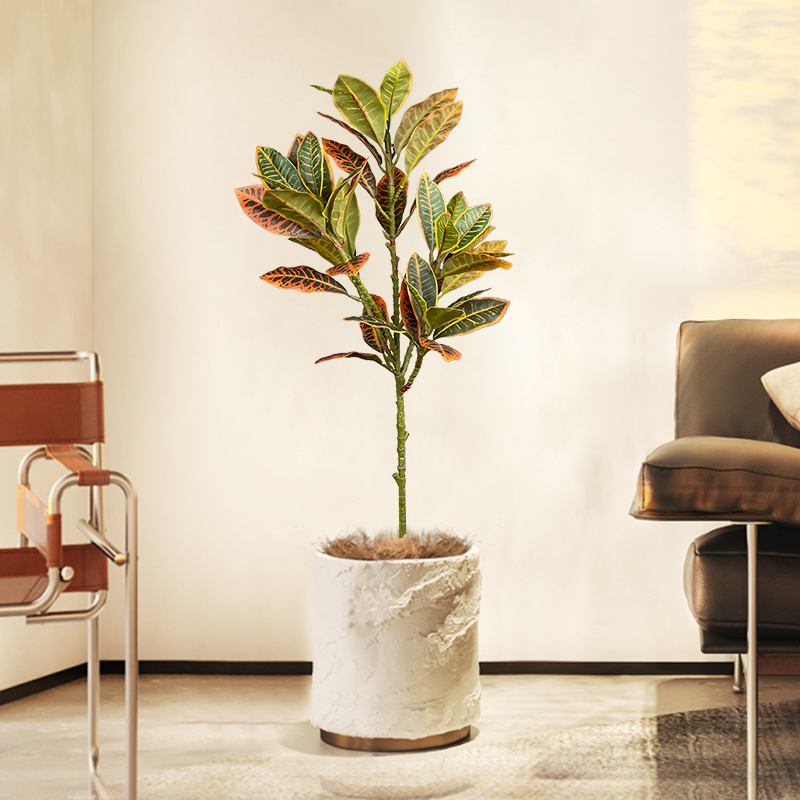 120cm Large Fake Ficus Tree Ar - Ficus Lyrata Tree ulasan dan harga
