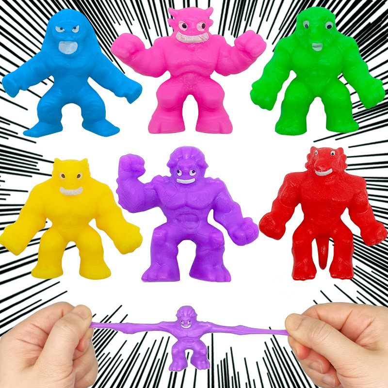 10pcs Kids Character Soft Mud  - Monstera Adansonii ulasan dan harga