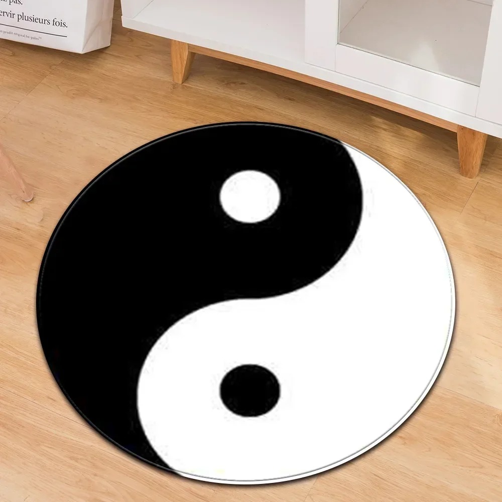 Yin Yang Taiji Round Rug Flowe - Maranta Prayer Plant ulasan dan harga