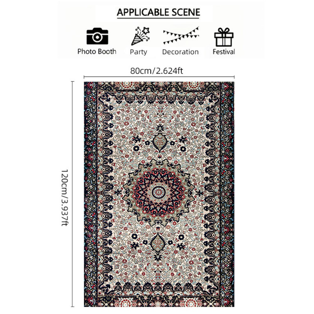 VIKAMA Islamic Prayer Mat Musl - Maranta Prayer Plant ulasan dan harga