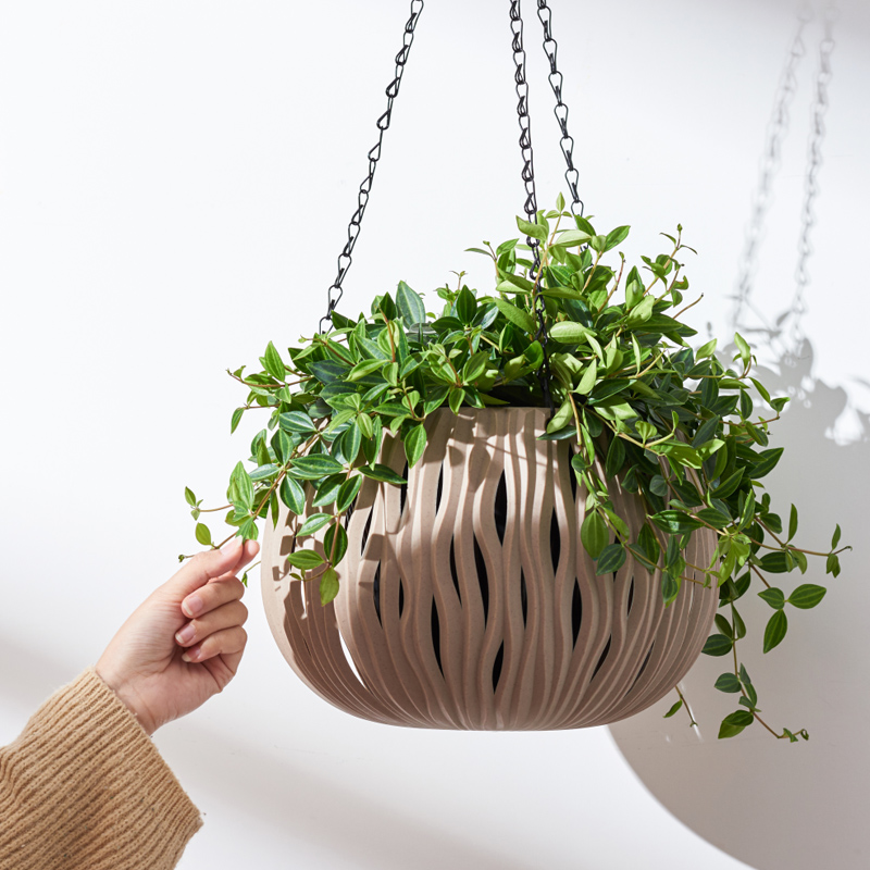Hanging pot, plastic personali - Spider Plant Hanging ulasan dan harga