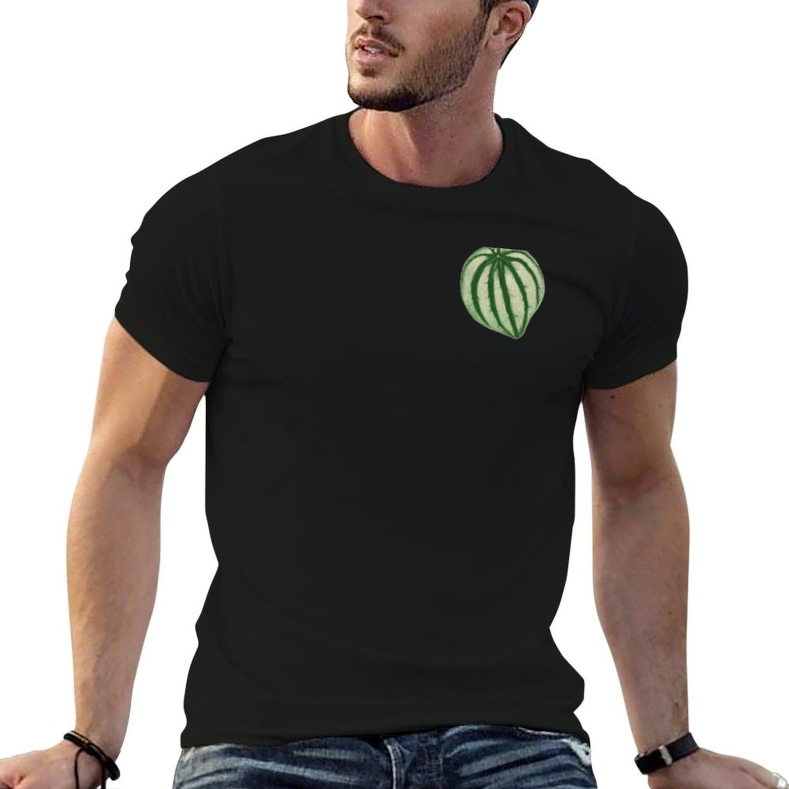 Watermelon Peperomia T-Shirt D - Peperomia Watermelon ulasan dan harga