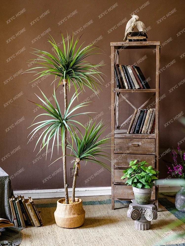 Light Luxury Simulation Green  - Dracaena Marginata ulasan dan harga