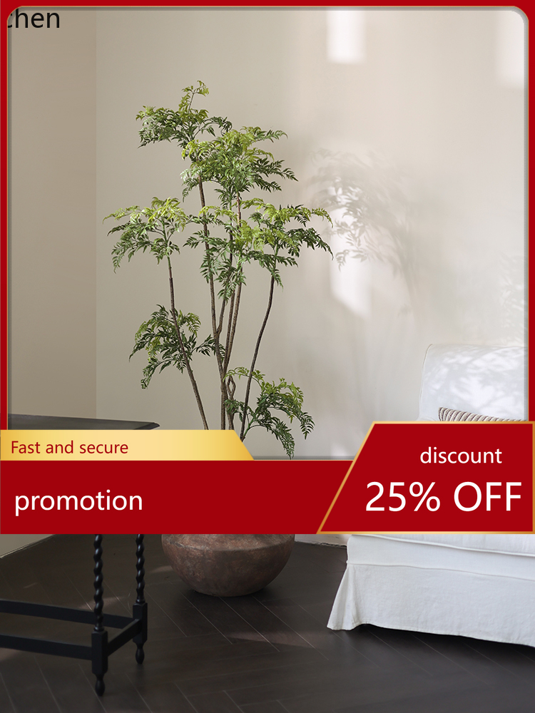 LYY  Floor Vase Green Plant Ar - Ficus Lyrata Tree ulasan dan harga