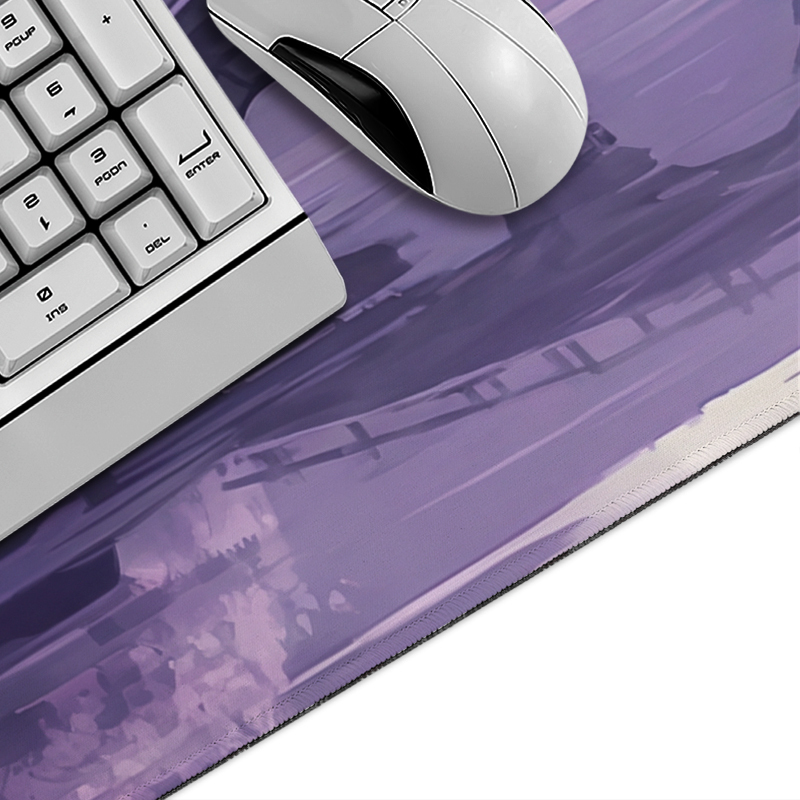 Mouse Pad Gamer Purple Moonlit - Tradescantia Purple ulasan dan harga