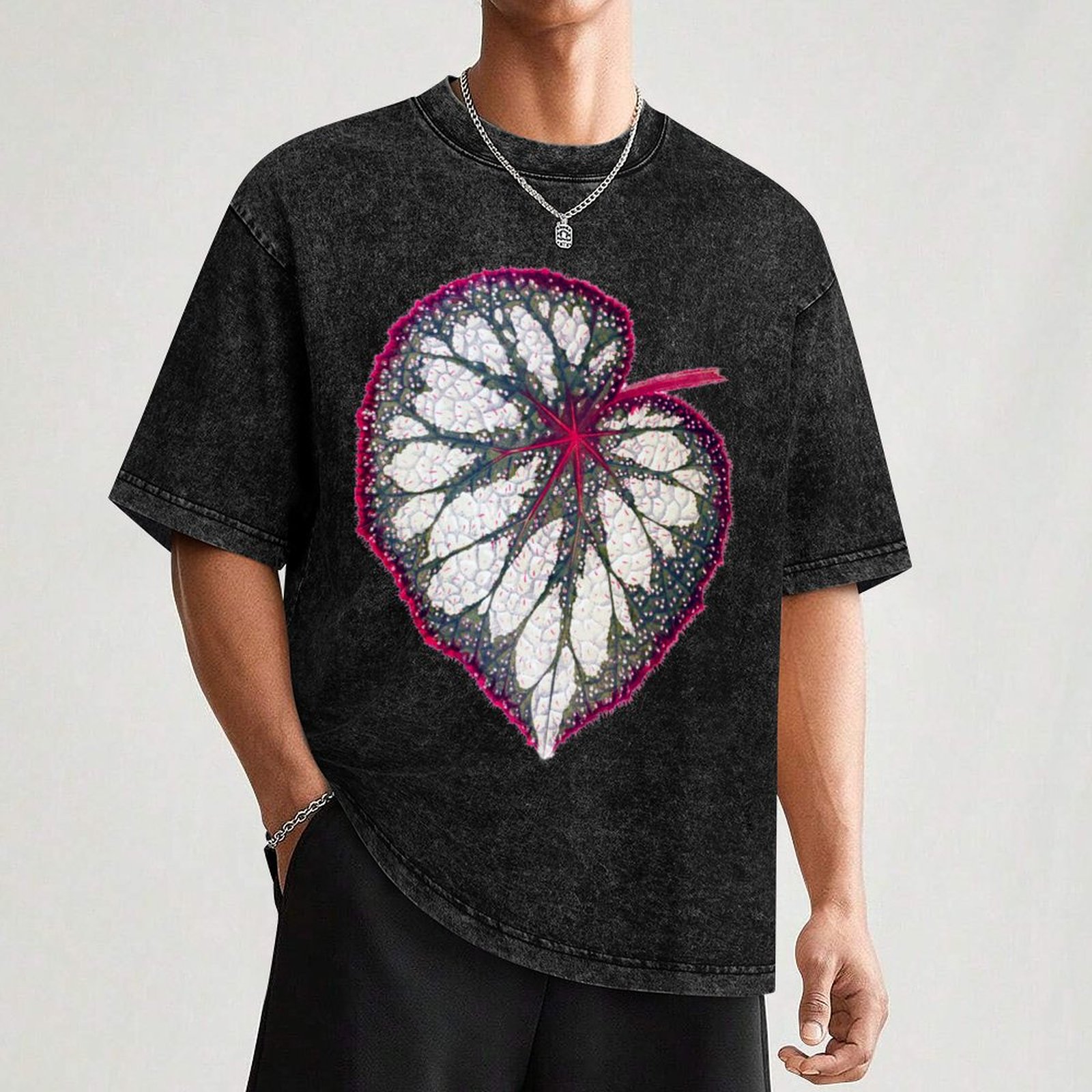 Begonia rex T-Shirt Holiday Si - Begonia Rex ulasan dan harga