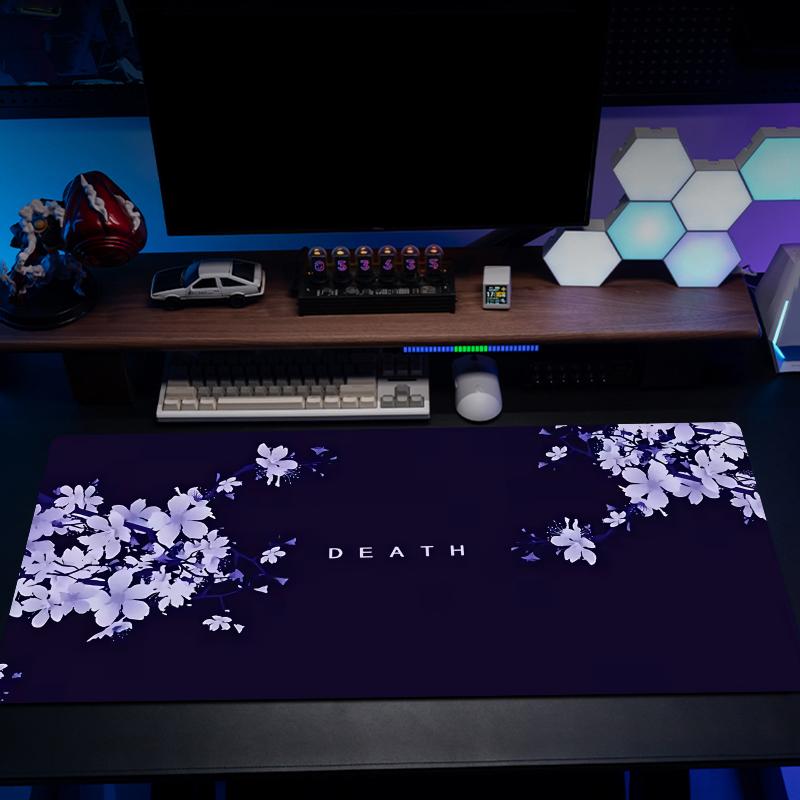 Purple flowers Mouse Pad Desk  - Tradescantia Purple ulasan dan harga