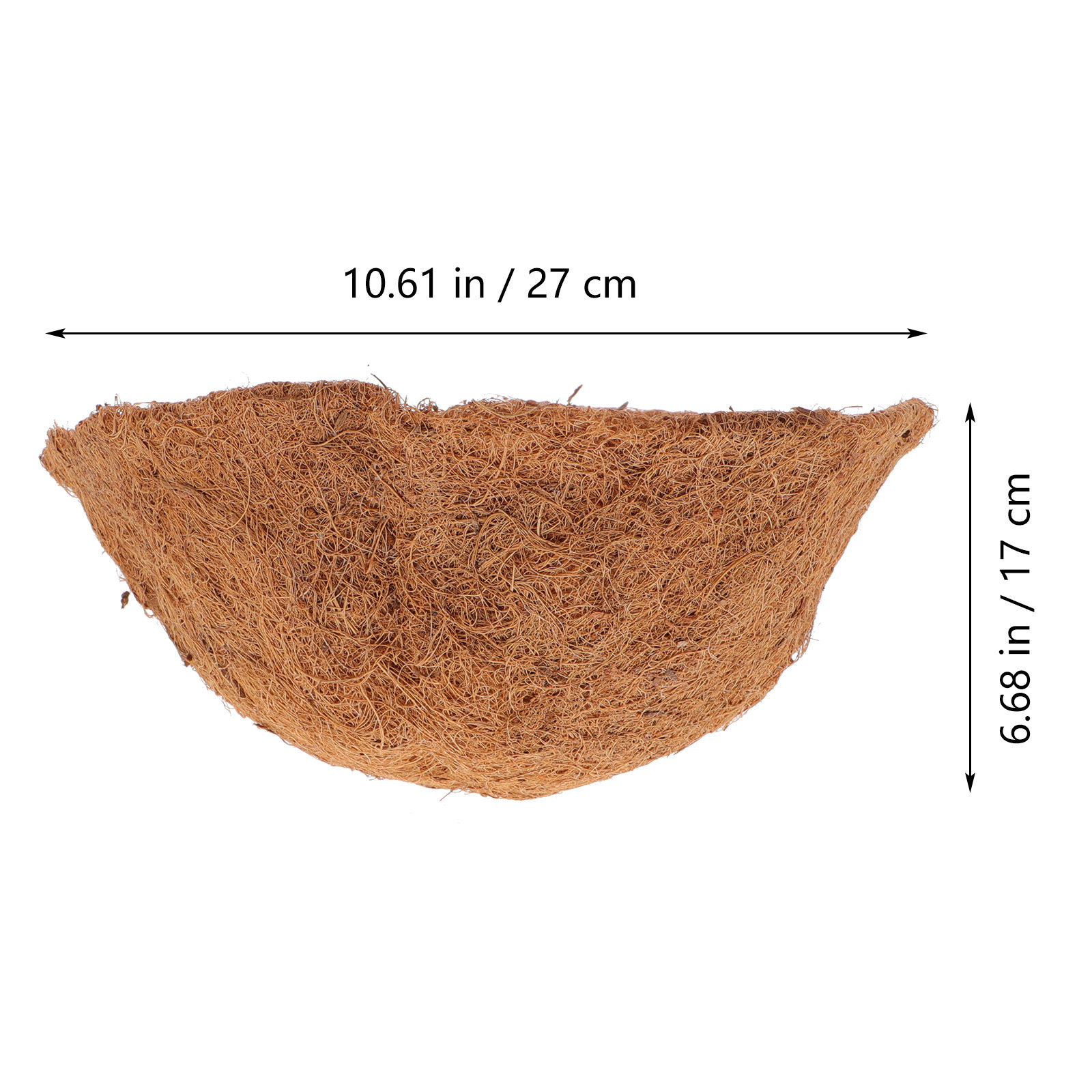 4Pcs Coir Liner for Hanging Ba - Spider Plant Hanging ulasan dan harga