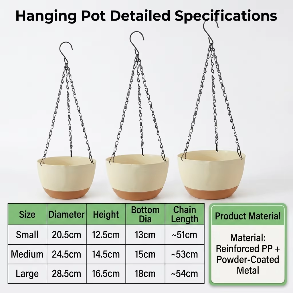 Modern Everyday Dual-Color Han - Spider Plant Hanging ulasan dan harga